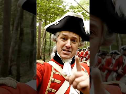 Revolutionary War - the British Perspective 🇺🇸🇬🇧😝 #usa #revolutionarywar