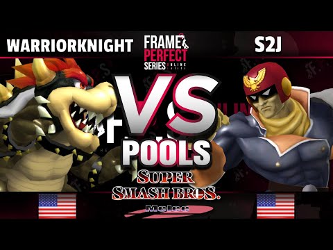 FPS3 Online - WarriorKnight (Bowser) vs. S2J (C. Falcon) - Melee Top 32 Qualifier