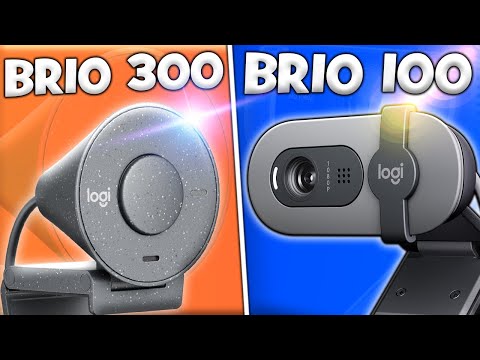 Logitech Webcam Battle | Logitech Brio 300 vs Logitech Brio 100