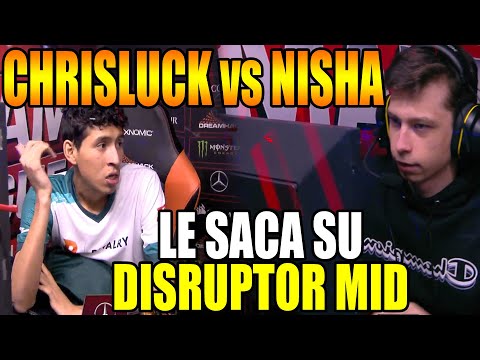 INCREIBLE!! CHRISLUCK se enfrenta a SECRET.NISHA en MID y le saca DISRUPTOR MID