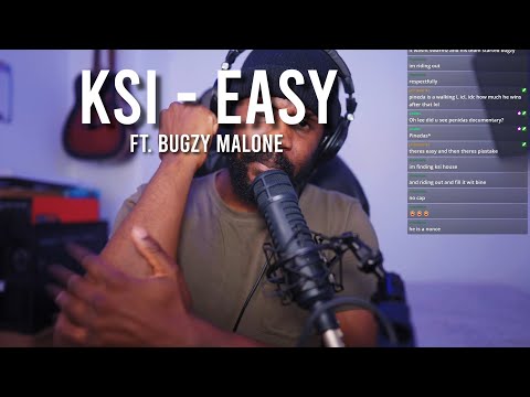 KSI, Bugzy Malone, R3HAB - Easy (Official Visualiser) [Reaction] | LeeToTheVI