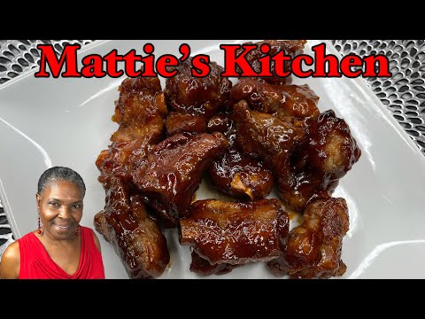 How to Make Delicious St. Louis Rib Tips | Fall Off the Bone BBQ Rib Tip Recipe | Mattie's Kitchen