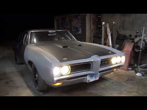1968 GTO Burnouts/Launches - Pontiac 461 Stroker w/Butler Performance Ported Heads