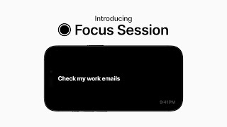 Introducing Focus Session