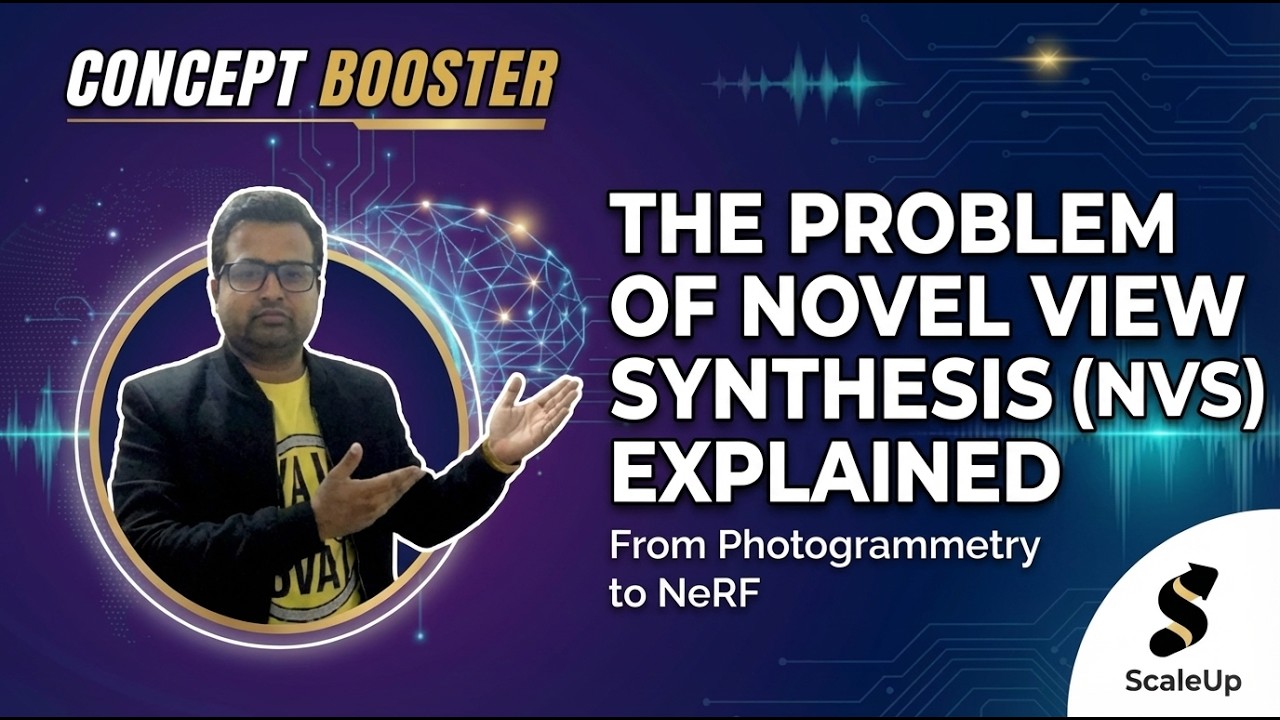 The Problem of Novel View Synthesis (NVS) Explained | From Photogrammetry to NeRF