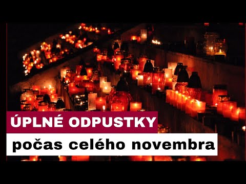 Dušičkové odpustky sa aj tento rok rozširujú na celý november