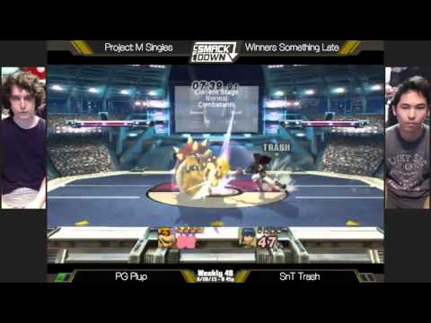 CFL Smackdown Weekly 48 Project: M - Winners Quarters - PG Plup vs SnT Trash