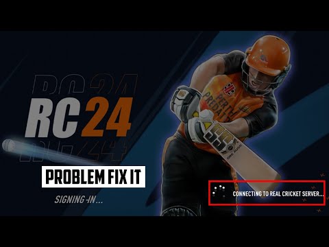 Real Cricket 24 Connecting To Real Cricket Server Problem Fix It