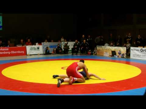 Freistil 86 kg Aaron Sommer vs Darius Steinhoff