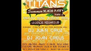Dj Ollie B & Double D Mc Banks Element Glockie & Crazy B @ Clash Beach Party Part 2 24.08.2012