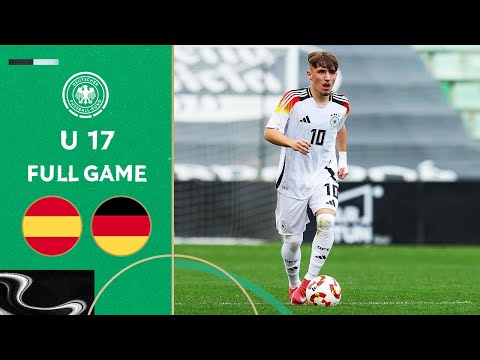 Spain vs. Germany | Full Game | Under-17 - International Match | 🇬🇧 Commentary