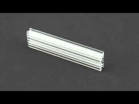 3" Long Grip-Tite™ H Clip | Display Construction Panel Connector