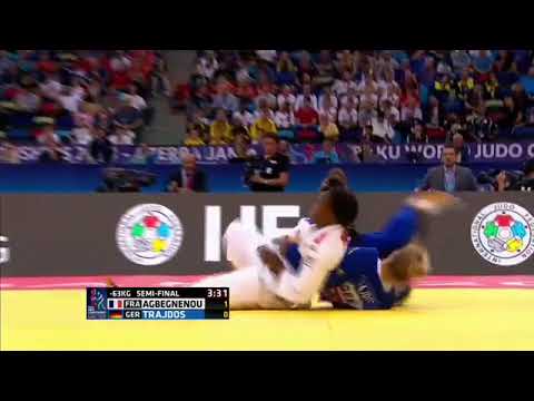 World Judo Championships 2018 - Clarisse Agbegnenou (FRA) - Hane-goshi