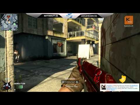 LowLandLions vs GUTTAKRUTT Maps1,2 and 3 - Reflex GT 5 Black Ops Day 2