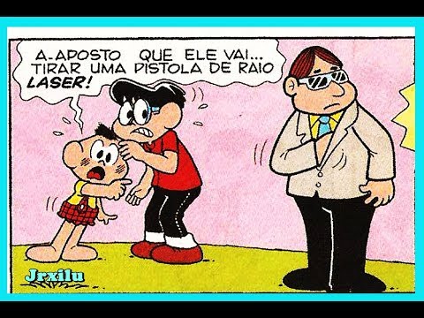 Zé Luis e Cascão - Cuidado! Eles estão entre nós!, quadrinhos Turma da Mônica