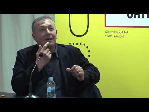 Vicente Todolí en la Cátedra ACCIONA de la Escuela SUR