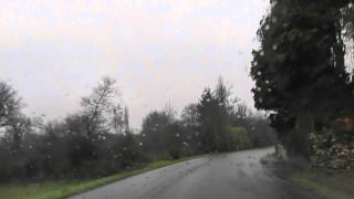 preview picture of video 'Driving On The D11 Between Moulin de la Lande & Maël-Carhaix, Côtes-d'Armor, Brittany, France'
