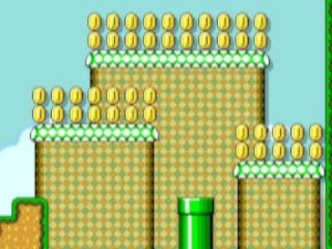 Mushroom Hilltops ⚡️ by Saauna ⚡️ Super Mario Maker Raw Gameplay