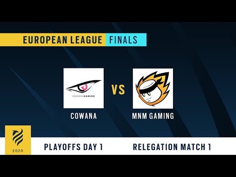 Cowana vs. MnM Gaming | R6 European League Finals 2020 - Relegation Match 1