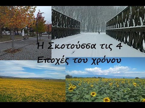 Η Σκοτούσσα τις 4 εποχές του χρόνου