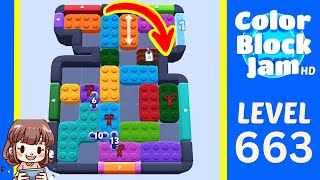 Soluzione del Livello 663 di Color Block Jam