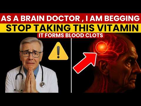As a BRAIN Doctor, I’m SHOCKED: THIS Vitamin Raises Stroke Risk Overnight | Senior Health Tips