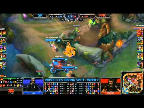 SK Gaming vs Fnatic - HIGHLIGHTS - EU LCS Spring 2015 - W7D1 - Season 2015 - League of Legends