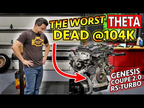 Guaranteed FAILURE By 100K? Hyundai Genesis Coupe 2.0 Theta Turbo Engine Teardown. THE WORST ONE!