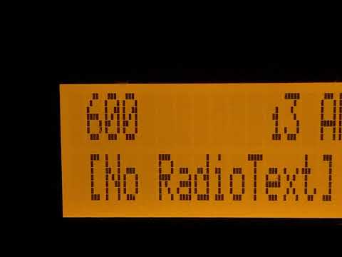 FM and AM HD Bandscan Sangean HDR-14 November 25 2021