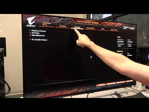 Enabling TPM 2.0 on Gigabyte Aorus Intel motherboard for Windows 11