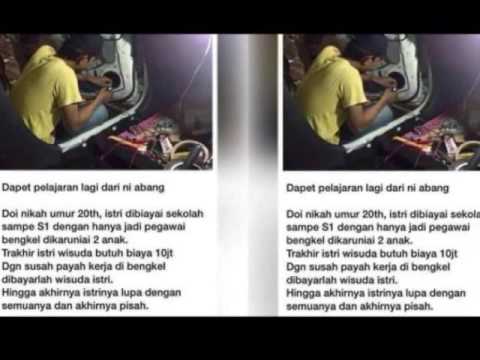 Kisah Nyata, Miris!! Istri Dibiayai sampai sarjana, suami Ditinggal pergi