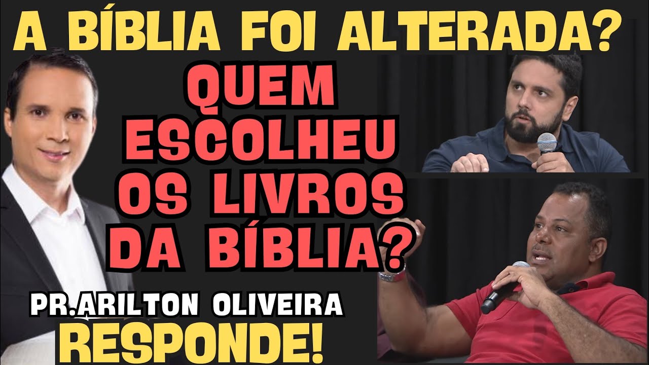 A Bíblia foi Adulterada? Podemos confiar na Bíblia? e os livros APÓCRIFOS? Pr Arilton Responde