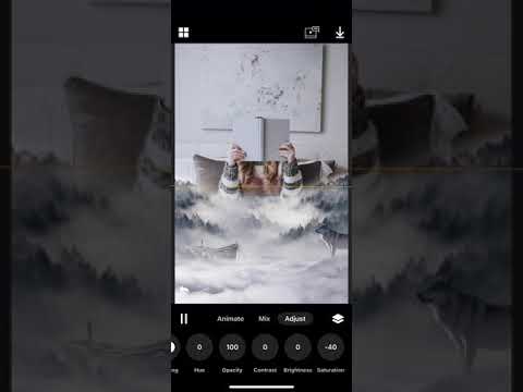 Disflow tutorial - How tо bring a book inspired photo to life