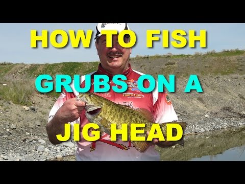 如何在魚鉤上釣蠐螬｜鱸魚釣 (How To Fish Grubs On A Jighead | Bass Fishing)