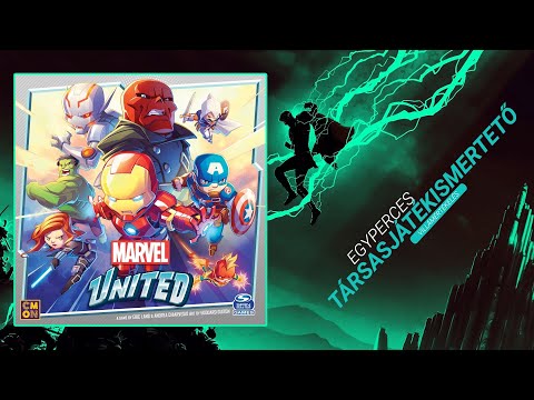 #241. Marvel United | Egyperces társasjátékismertető - Game-Obscura