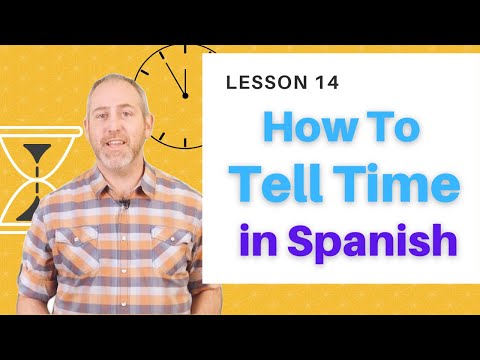 Tick-Tock Español: Your Guide to Telling Time in Spanish