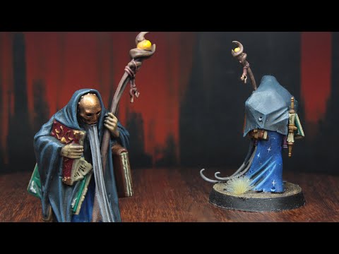 Speedpainting Warhammer Quest Cursed City: Octren Glimscry