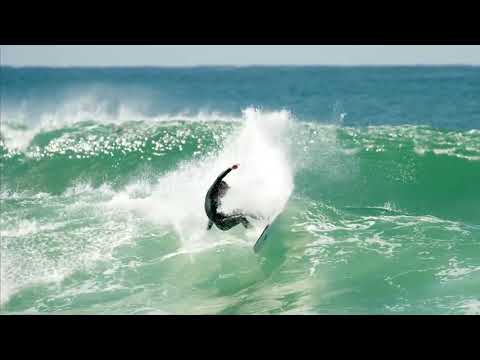 Glen Hall on the DHD Mini Twin Fin