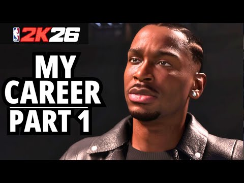 NBA 2K26 My Career Mode Part 1 Walkthrough Gameplay No Commentary (PS5)