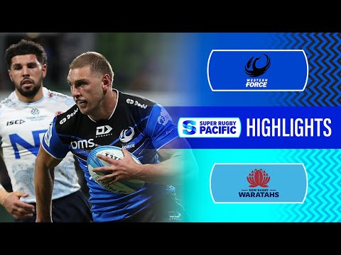 HIGHLIGHTS | FORCE v WARATAHS | Super Rugby Pacific 2024 | Round 13