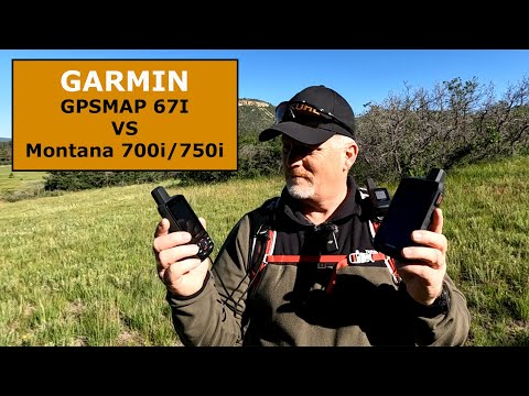 Garmin GPSMAP 67i vs Montana 700i / 750i