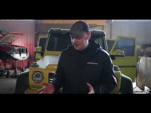 Homemade G Wagon 6x6 Brabus. Do the interior.