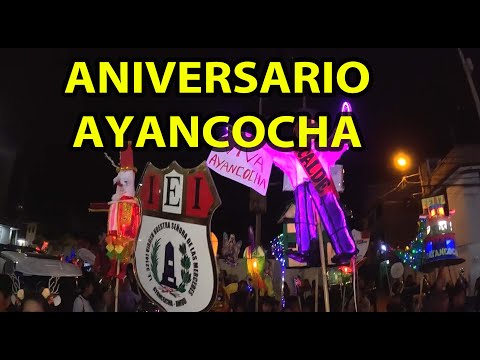 aniversario del pueblo de AYANCOCHA ambo Huánuco