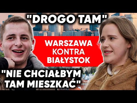 "Drogo tam". Studenci z Podlasia krytycznie o Warszawie. "Białystok jest idealny"