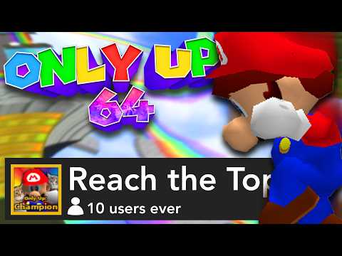 Mario 64 but if I fall, I restart... and there are achievements (Only Up! 64) -   RetroAchievements