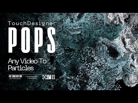 TouchDesigner POPs Tutorial: Transform Any Video To Particles - Webcam, Live, Streaming