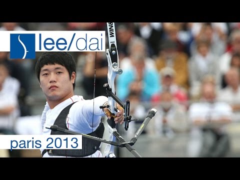 Dai Xiaoxang v Lee Seungyun – recurve men's semifinal | Paris 2013 Archery World Cup Final