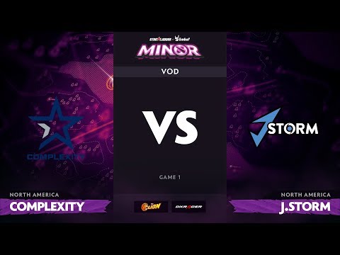 [RU] compLexity vs J.Storm, Game 1, StarLadder ImbaTV Dota 2 Minor S2 NA Qualifiers