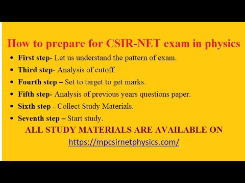 CSIR-NET PHYSICS