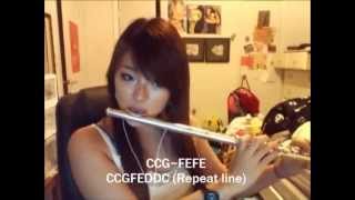 Beauty and a Beat (Play along notes on screen)- Justin Bieber ft. Nicki Minaj